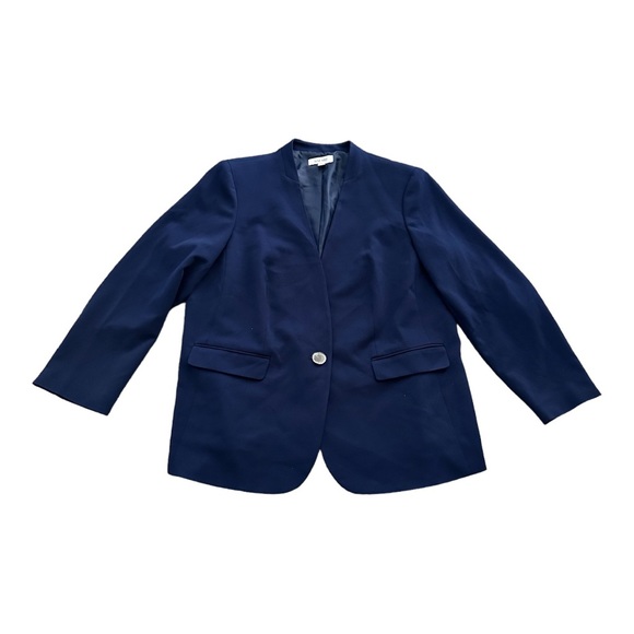 Nine West Jackets & Blazers - Nine West Women’s One Button Blazer Navy Blue 16W